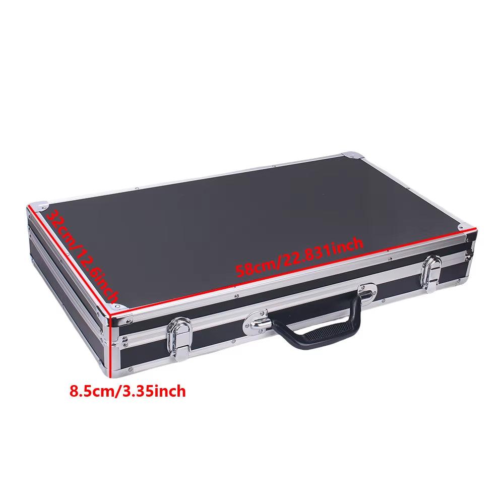 35 Slots High-Quality Watch Storage Box Aluminum Suitcase Case Jewelry Collection Box Portable Large Capacity Watch Box Gift Box