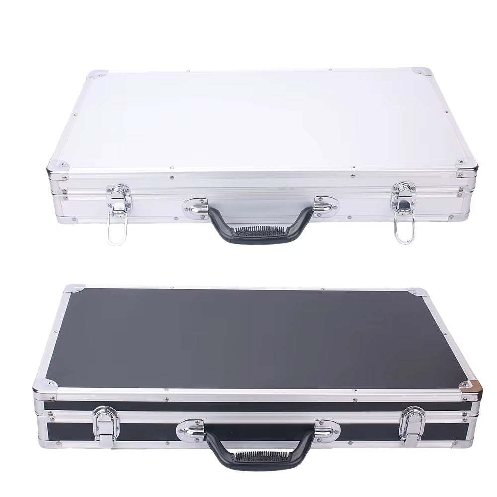 35 Slots High-Quality Watch Storage Box Aluminum Suitcase Case Jewelry Collection Box Portable Large Capacity Watch Box Gift Box