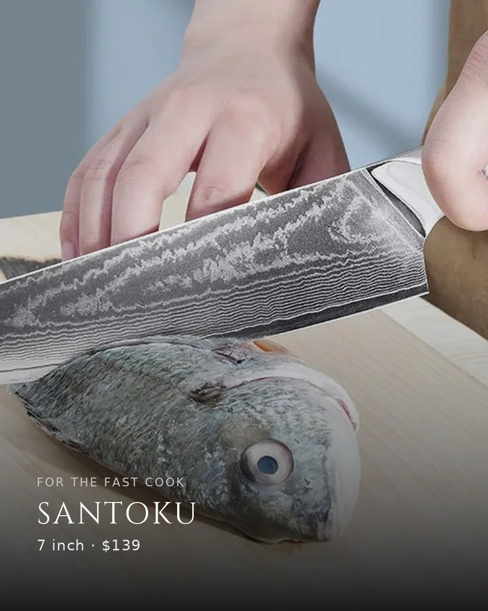 Santoku, $139 · for the fast cook